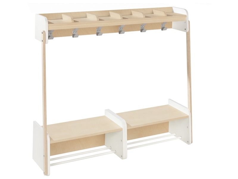 VESTIAIRE MURAL Vesti'Bulle Pour 6 enfants T0-T1