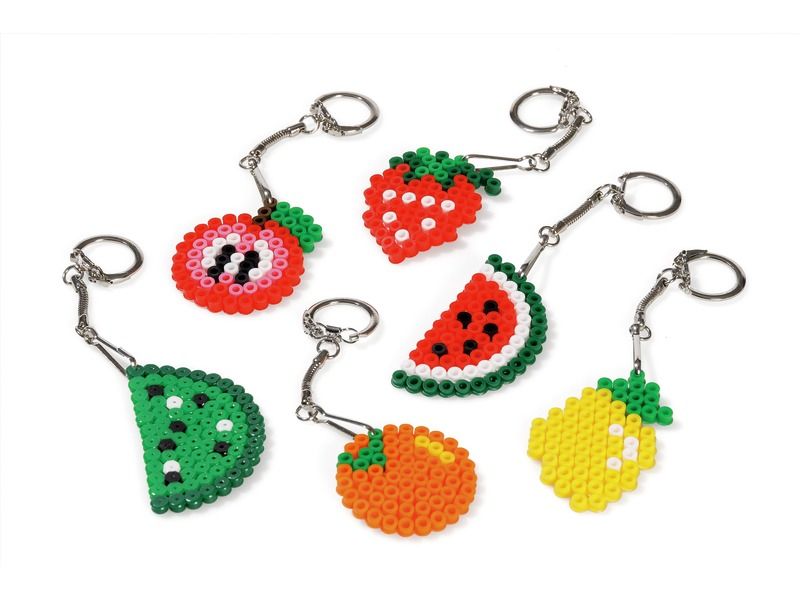 CREATIVE IRON-ON BEAD KIT Fruit key chain