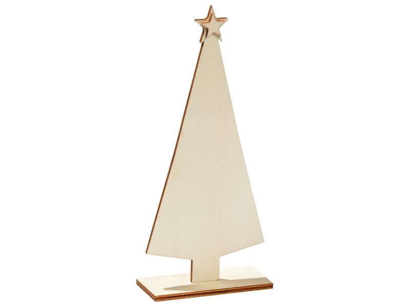 SAPIN PLAT À DÉCORER