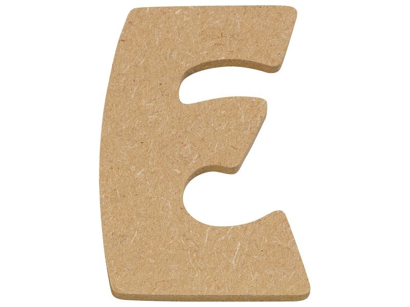 BUCHSTABE ZUM DEKORIEREN E