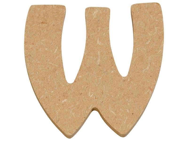 BUCHSTABE ZUM DEKORIEREN W