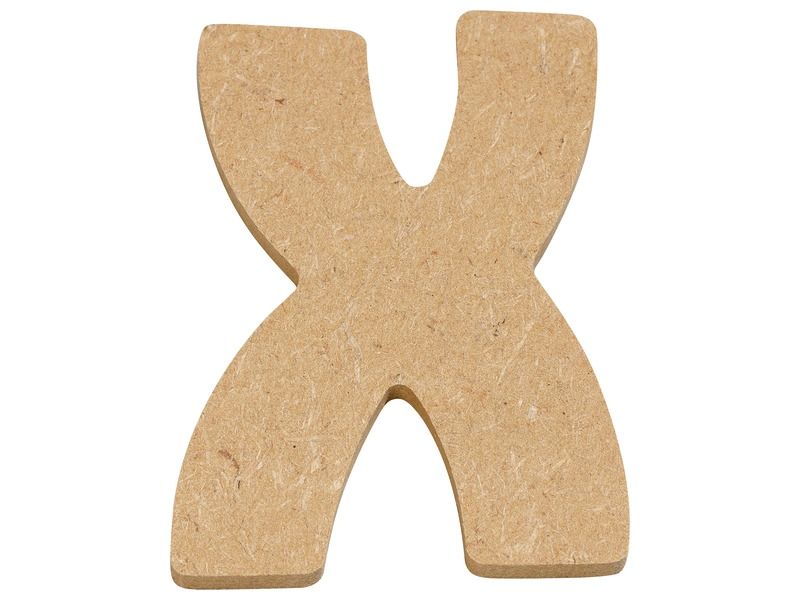 BUCHSTABE ZUM DEKORIEREN X