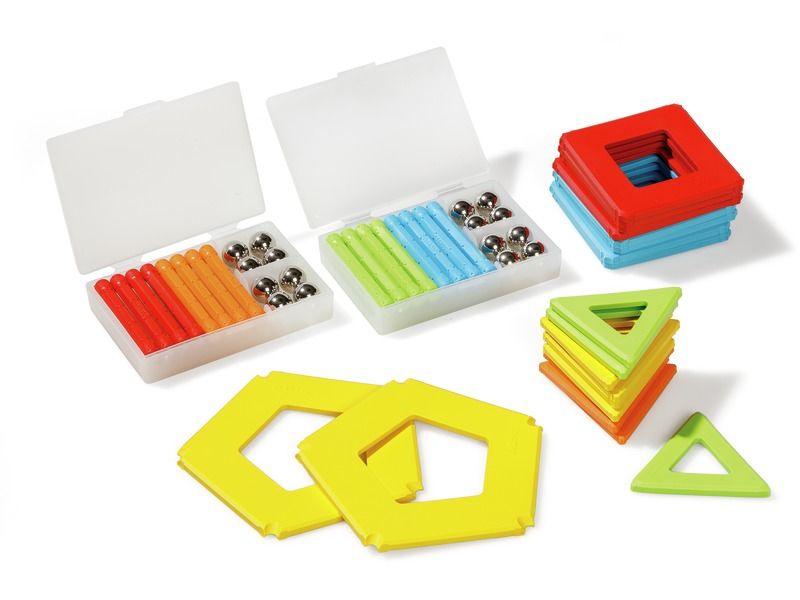 Geomag Supercolor MAGNETIC CONSTRUCTION 52 pieces