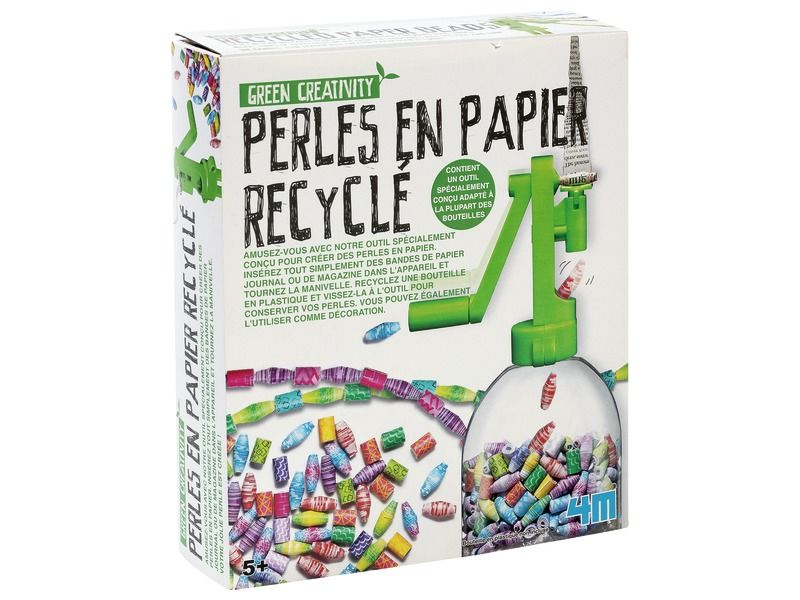 COFFRET Perles en papier recyclé