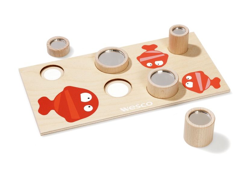 LIFT-OUT PUZZLE Fish MIRROR