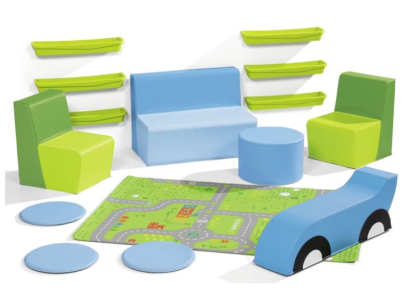 MAXI-SET BASIC AMBIENTE AUF DEM WEG Höhe 25 cm
