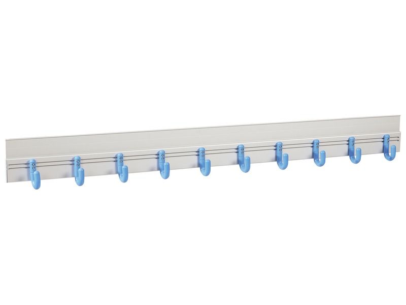 WANDLEISTE 10 FLEXIBLE KLEIDERHAKEN Einfach