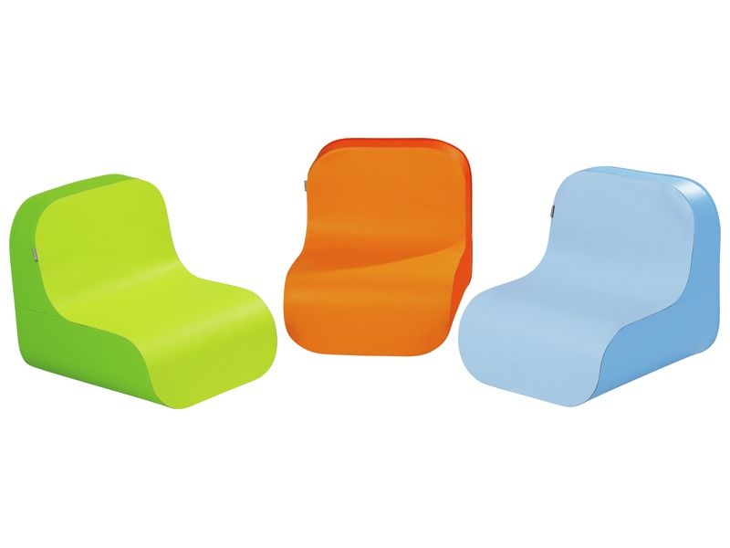 KIT of 3 Tic Tac LOW CHAIRS