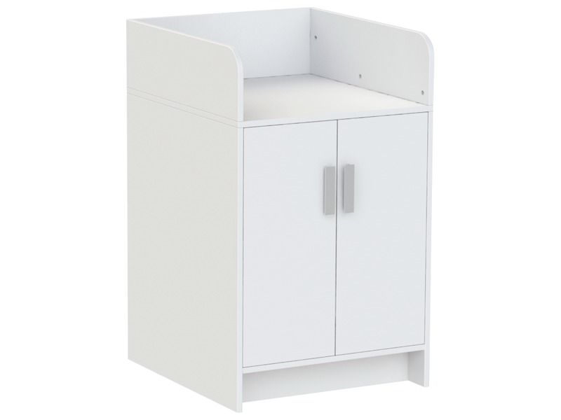MEUBLE À LANGER KAZÉO 70 cm avec 6 étagères et 2 portes