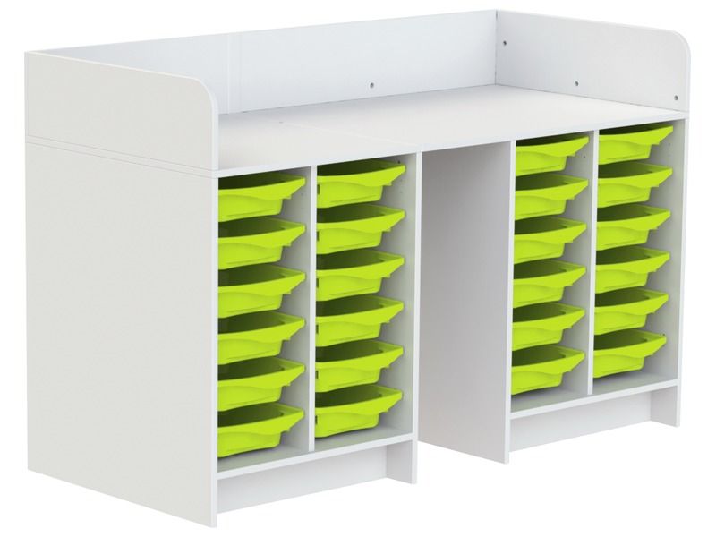 KAZÉO CHANGING TABLE 172 cm 24 stop-containers
