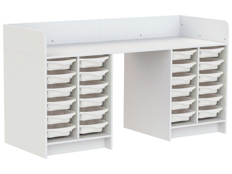 KAZÉO CHANGING TABLE 206 cm 24 stop-containers