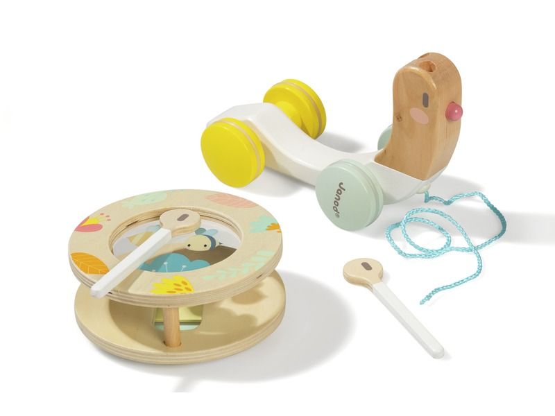PULL-ALONG TOY Musical snail