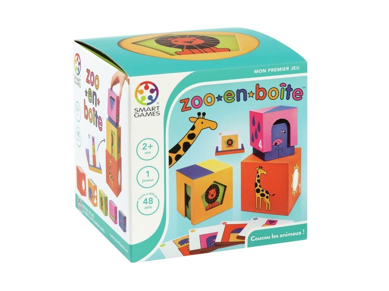 Zoo in a box SPATIAL AWARENESS GAME