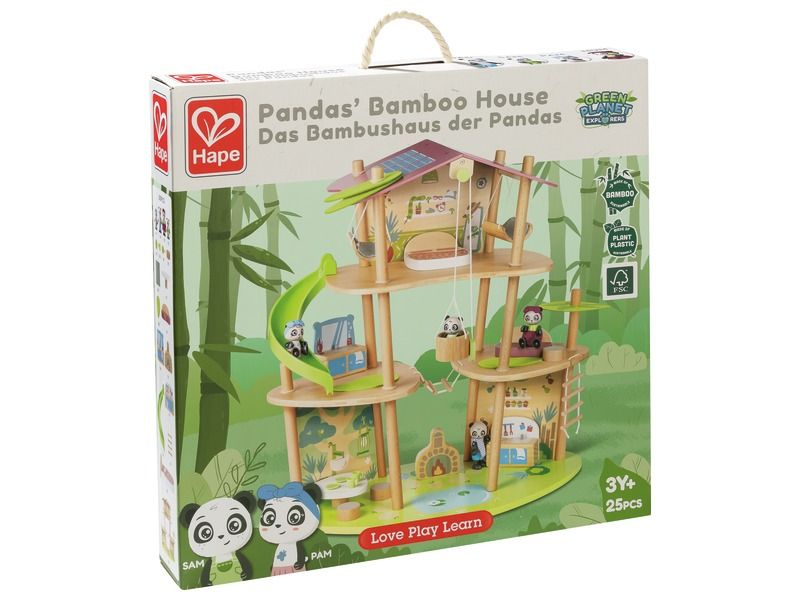 ECO-FRIENDLY HOUSE Panda Family