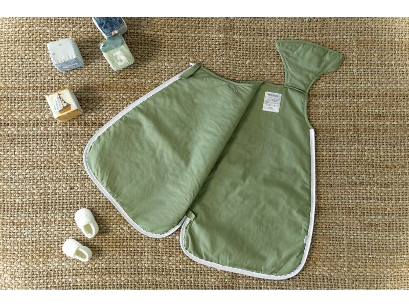 KLEINER WARMER STRAMPELSACK AUS BAUMWOLLE 0 - 6 Monate