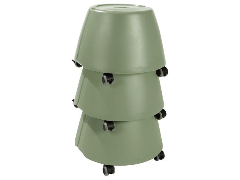 HOCKER MIT Rollen