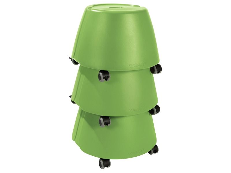 HOCKER MIT Rollen