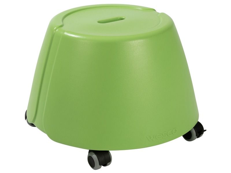 SET OF 3 STOOLS with castors