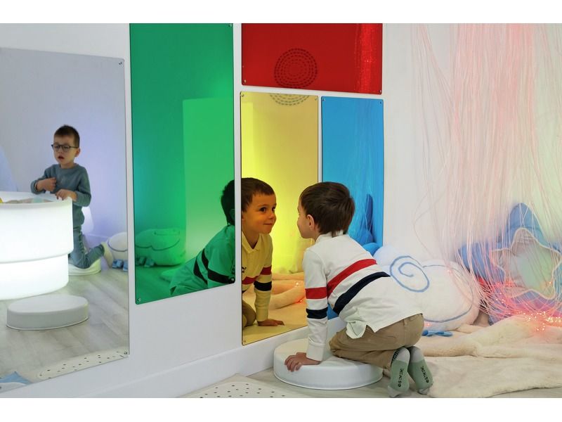 LARGE COLOURED MIRRORS