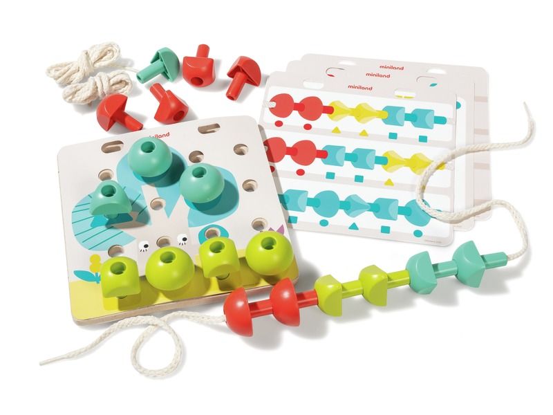 Mosaic and lacing MULTI-ACTIVITY GAME