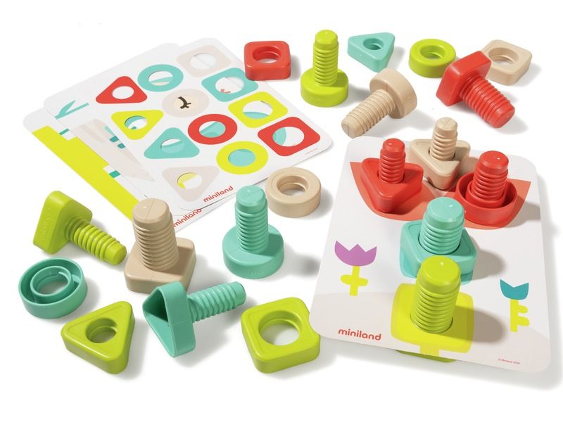 ECO-FRIENDLY SCREW-TOGETHER SHAPES