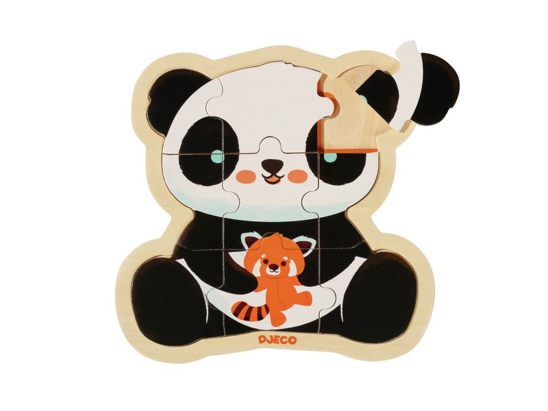 WOODEN LIFT-OUT PUZZLE Panda