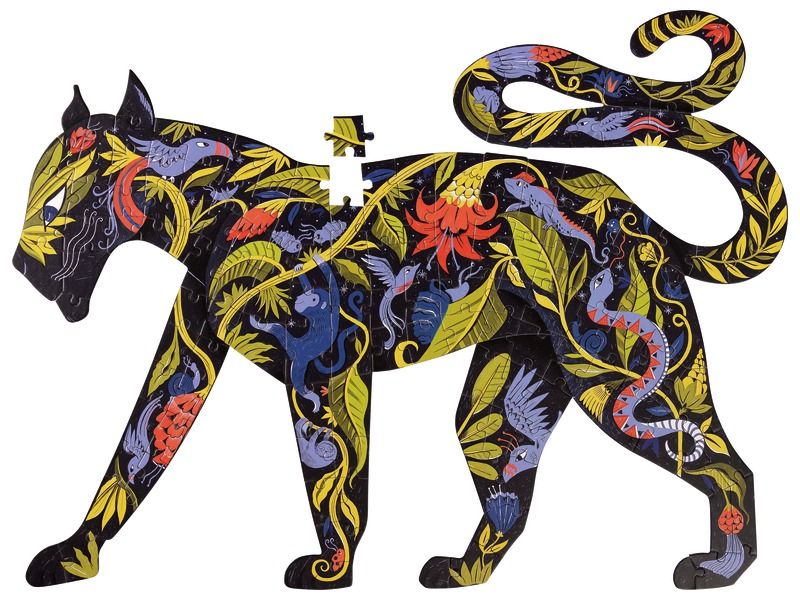 PUZZLES RIESIGE TIERE Panther