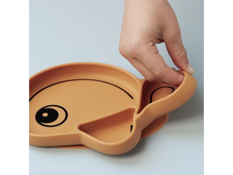 ASSIETTE ANTIDÉRAPANTE 3 compartiments Poisson