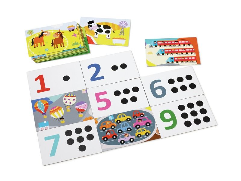 123 Touch Montessori TACTILE ASSOCIATION GAME