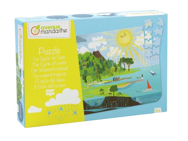 The water cycle 150-PIECE PUZZLE