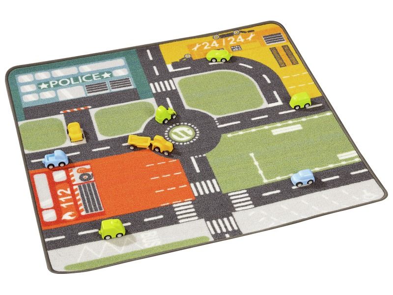 ROAD TRAFFIC MAT MAXI PACK The city and its professions and 9 vehicles