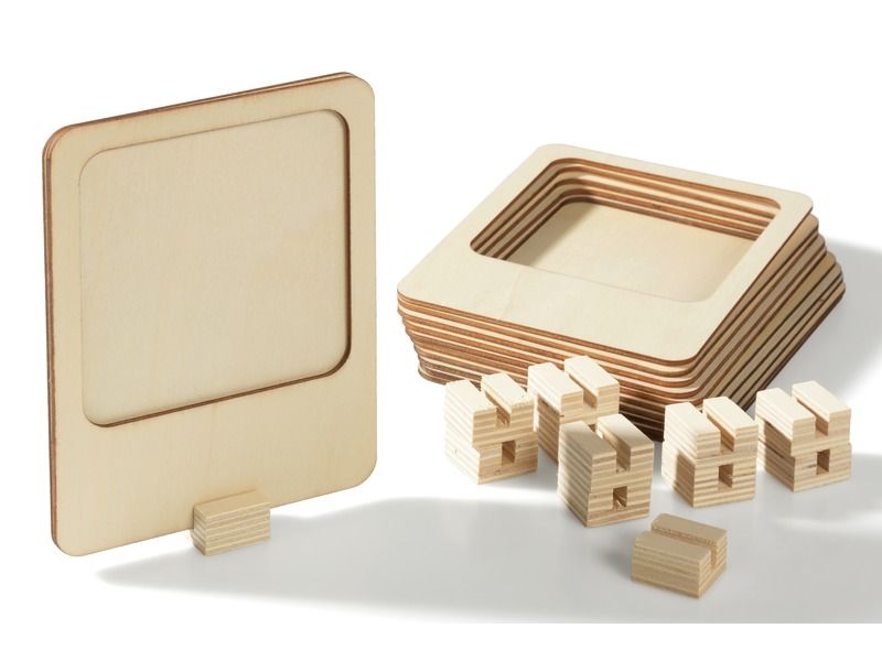 POLAROID-RAHMEN AUS HOLZ ZUM DEKORIEREN