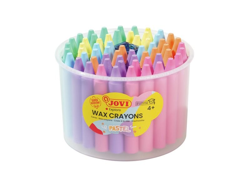 Crayons de cire, pastel pour enfant - Wesco