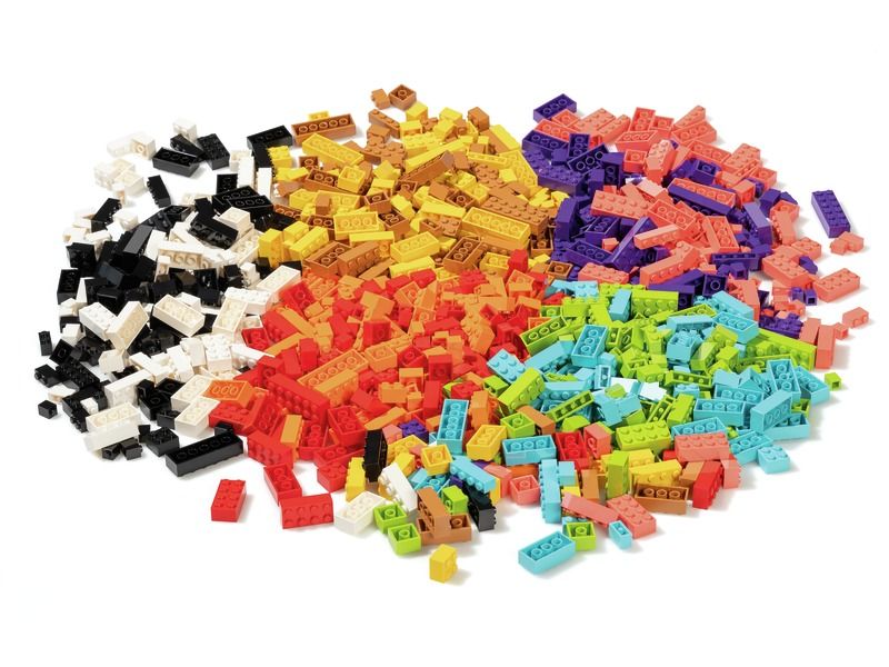BOUWSTENEN LEGO® 1000 stukken