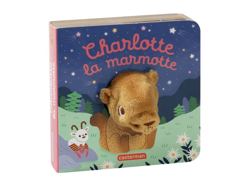 LIVRE-MARIONNETTE Charlotte la marmotte