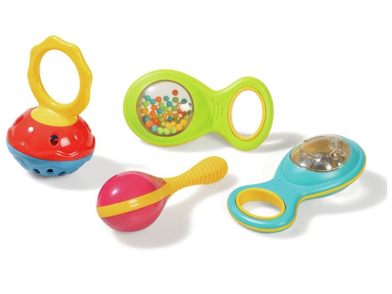 MAXI-SET MARACAS UND RASSELN N°2
