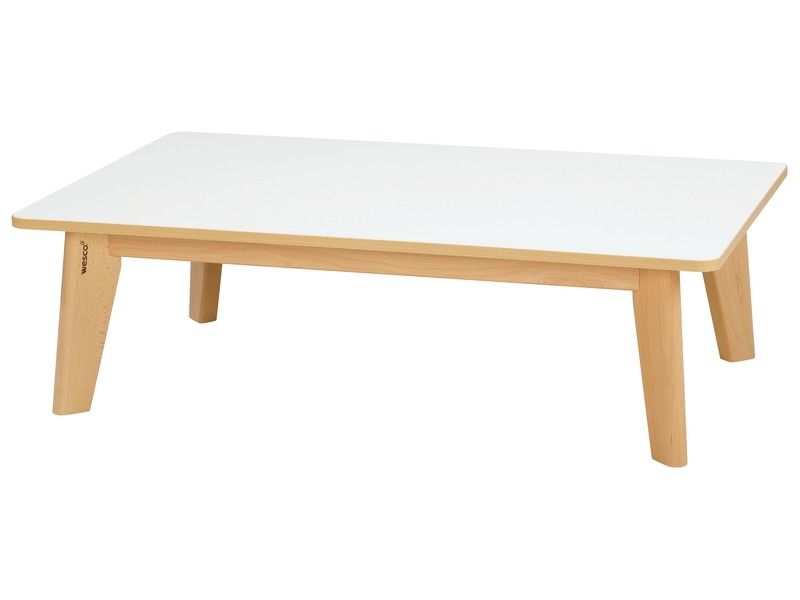 TABLE PLATEAU STRATIFIÉ NATURE - Rectangle 120x80 cm