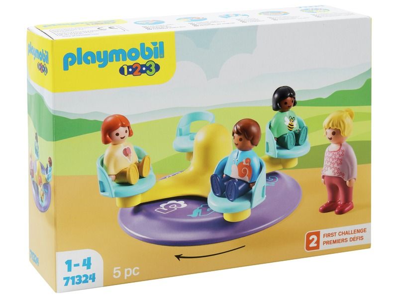 PLAYMOBIL NUMBER-MERRY-GO-ROUND