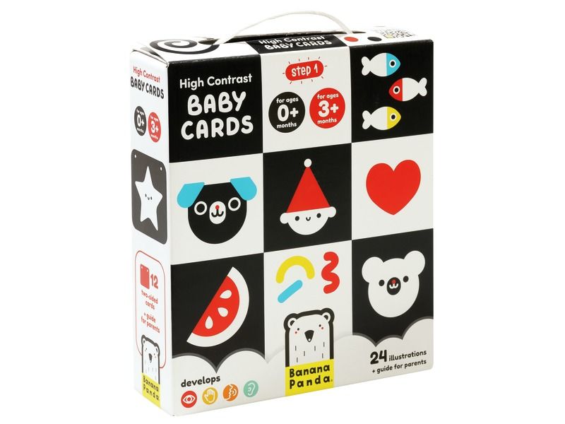Baby CONTRASTING SENSORY CARDS