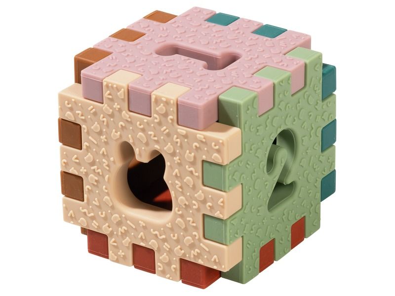CUBE PUZZLE EN SILICONE