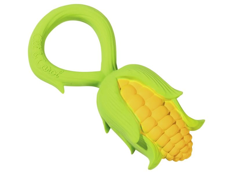TEETHING RATTLE Ear of corn