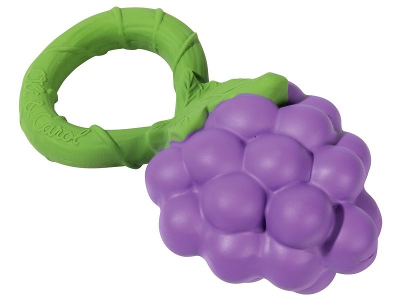 TEETHING RATTLE Bunch of grapes