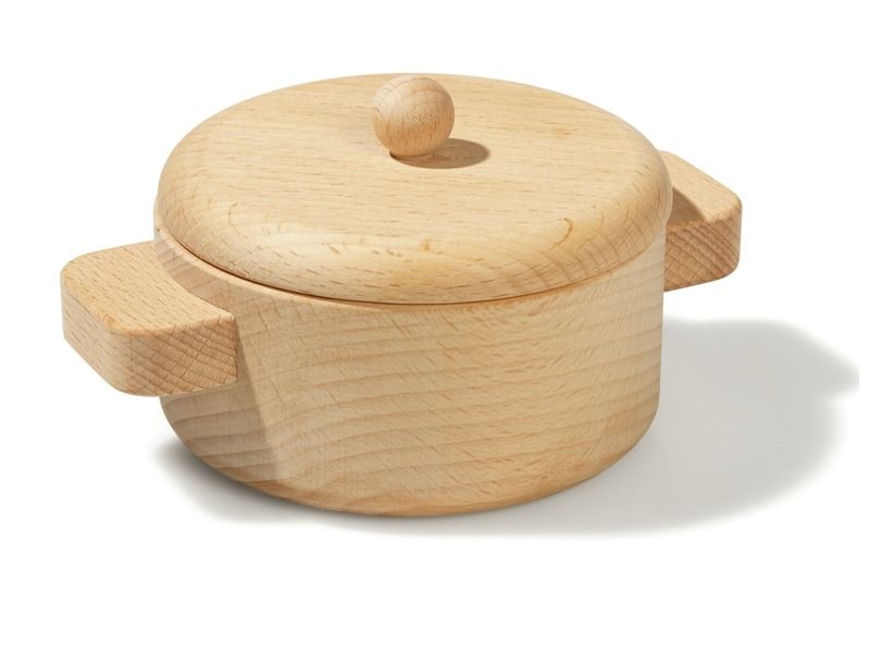 Wooden WESCOOK TEA SET The stew pot