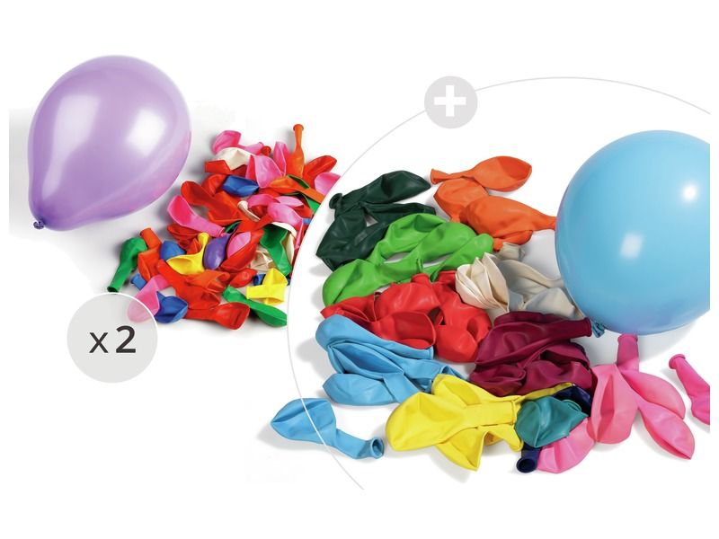 MAXI LOT BALLONS DE BAUDRUCHE