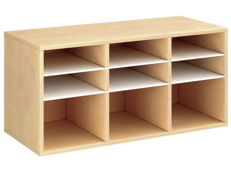 GEMELAMINEERD MEUBEL H: 51 cm - L: 105 cm 6 legplanken