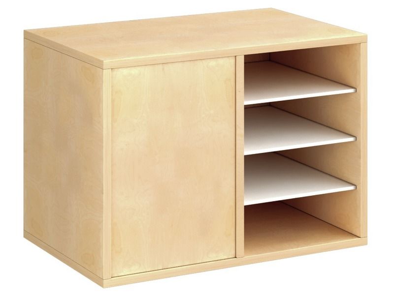 GELAMINEERD MEUBEL H: 51 cm - L: 70,5 cm 6 legplanken