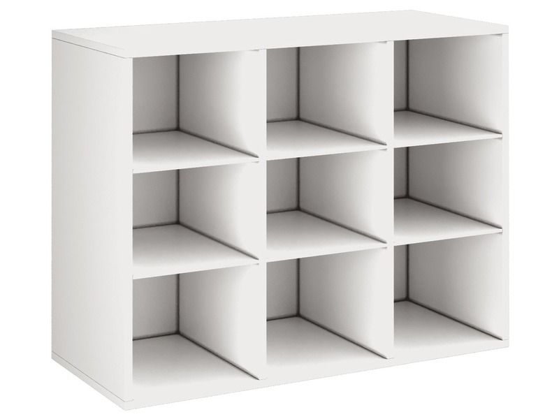 GEMELAMINEERD MEUBEL H: 81 cm - L: 105 cm 6 legplanken