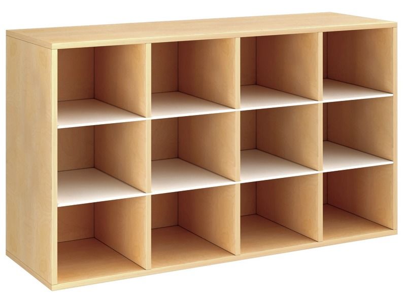 GEMELAMINEERD MEUBEL H: 81 cm - L: 139 cm 8 legplanken