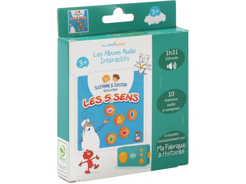 Coffret Lunii Monsieur Madame Vol. 1 & 2 - Livres Audio Interactifs Pour Fabrique à Histoires (3 Ans+)