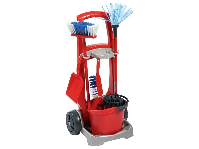 CHARIOT DE MÉNAGE VILEDA AVEC ACCESSOIRES